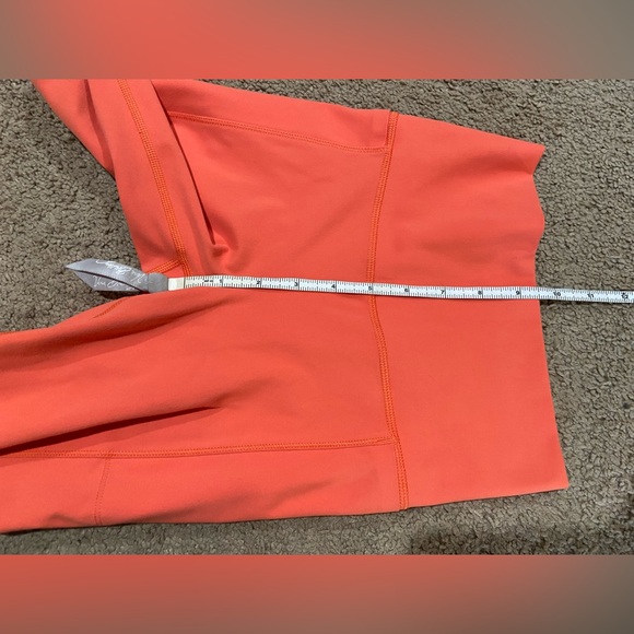 Vuori Womens XXS Studio Pocket Leggings VW446 High Rise 4 Way Stretch Grapefruit - Picture 9 of 13